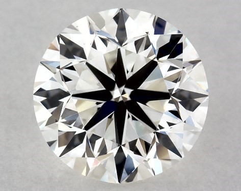 GIA 1.00 Carat H-VS1 Very Good Cut Round Diamond