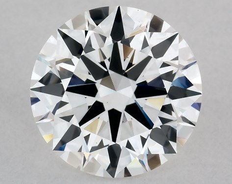 GIA 2.02 Carat E-VS1 Excellent Cut Round Lab-Grown Diamond