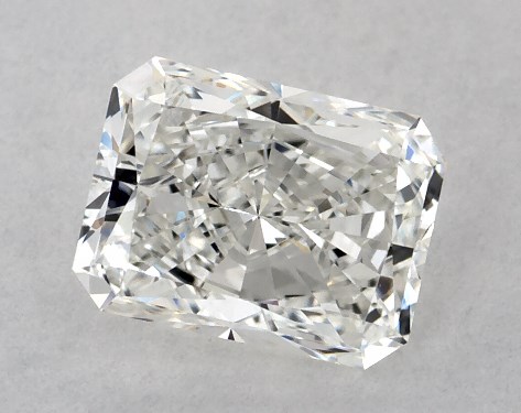 GIA 1.01 Carat H-VS1 Very Good Cut Radiant Diamond