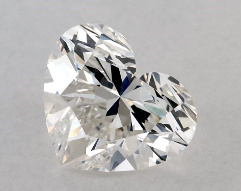 GIA 1.00 Carat H-VS2 Heart Shaped Diamond