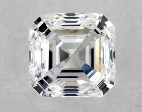 GIA 1.00 Carat F-VS1 Very Good Cut Asscher Diamond