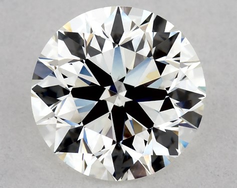 GIA 1.00 Carat H-VS2 Excellent Cut Round Diamond
