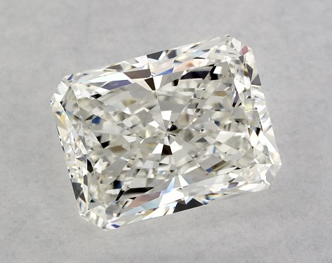 GIA 1.00 Carat H-VVS1 Very Good Cut Radiant Diamond