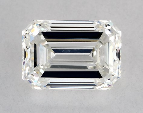 GIA 1.01 Carat H-VS2 Emerald Cut Diamond