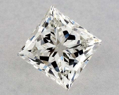 GIA 0.50 Carat I-VVS1 Ideal Cut Princess Diamond