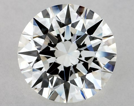 GIA 3.31 Carat H-VS2 Excellent Cut Round Diamond
