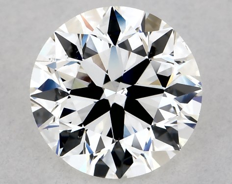 GIA 1.00 Carat H-VS2 Excellent Cut Round Diamond
