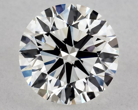 GIA 1.00 Carat H-VS1 Excellent Cut Round Diamond