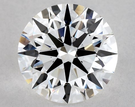GIA 3.31 Carat F-VS1 Excellent Cut Round Lab-Grown Diamond