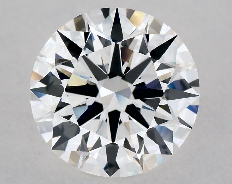 GIA 3.33 Carat F-VS1 Excellent Cut Round Lab-Grown Diamond
