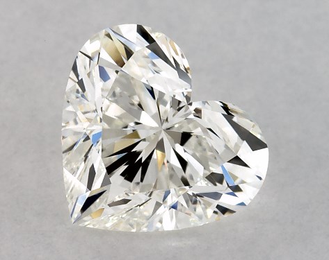 GIA 1.01 Carat H-VVS2 Heart Shaped Diamond