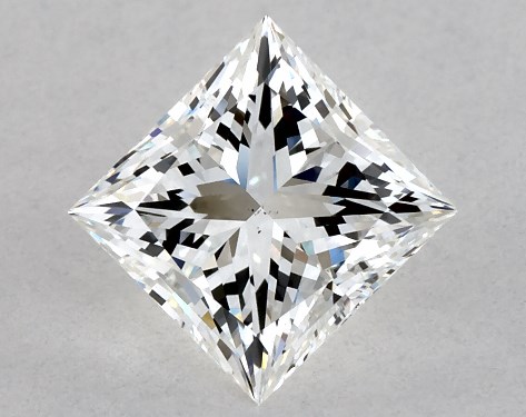 GIA 1.01 Carat F-VS2 Very Good Cut Princess Diamond