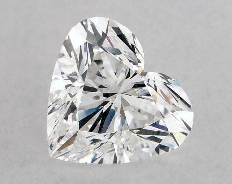 GIA 1.00 Carat D-VS2 Ideal Cut Heart Diamond