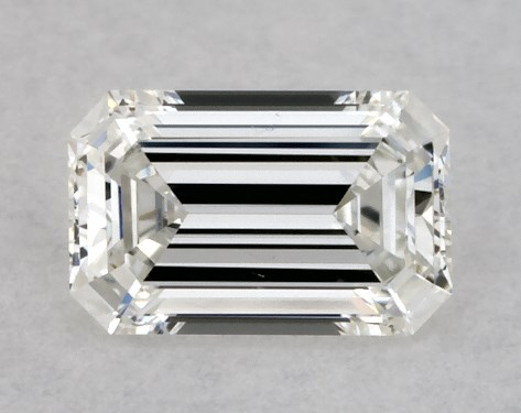 GIA 0.23 Carat G-VS2 Very Good Cut Emerald Diamond