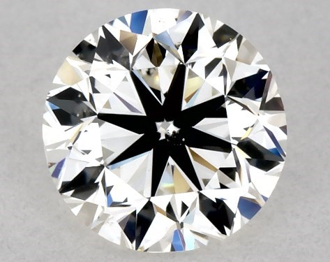 GIA 1.00 Carat I-SI1 Very Good Cut Round Natural Diamond