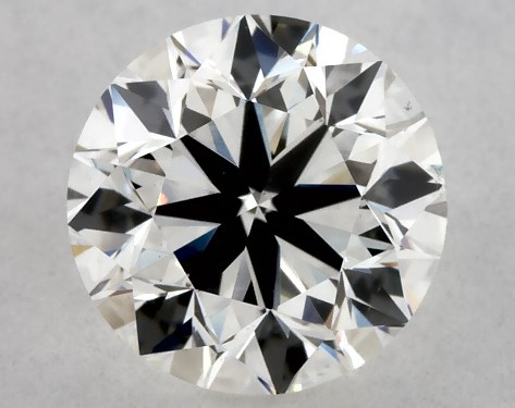 GIA 1.00 Carat H-VS2 Very Good Cut Round Diamond