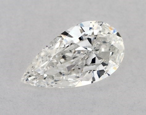 GIA 0.21 Carat G-SI1 Good Cut Pear Diamond