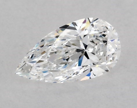 GIA 0.21 Carat D-VVS2 Good Cut Pear Diamond