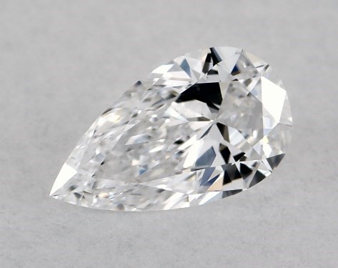 GIA 0.21 Carat D-VS2 Very Good Cut Pear Diamond