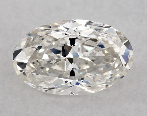 GIA 1.00 Carat H-VVS1 Oval Cut Diamond