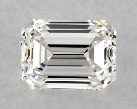 GIA 1.01 Carat H-VVS2 Very Good Cut Emerald Diamond