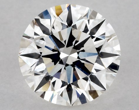 GIA 1.00 Carat H-VS2 Excellent Cut Round Diamond