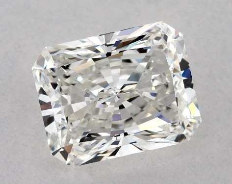 GIA 1.01 Carat H-VVS1 Ideal Cut Radiant Diamond