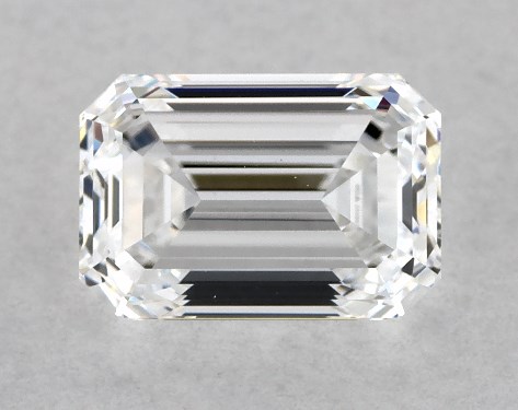GIA 1.01 Carat D-VS1 Very Good Cut Emerald Diamond