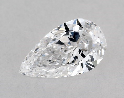 GIA 0.23 Carat D-VS1 Very Good Cut Pear Diamond