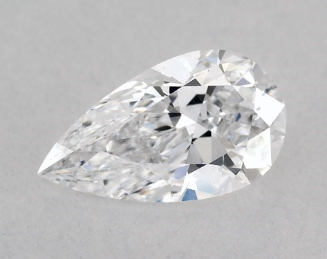 GIA 0.28 Carat D-VS2 Very Good Cut Pear Diamond