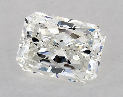 GIA 1.00 Carat H-VS1 Ideal Cut Radiant Diamond