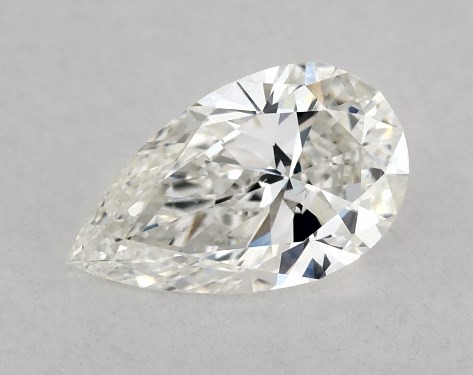 GIA 0.24 Carat H-SI1 Very Good Cut Pear Diamond
