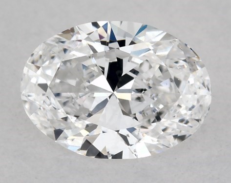 GIA 0.23 Carat D-SI2 Good Cut Oval Diamond