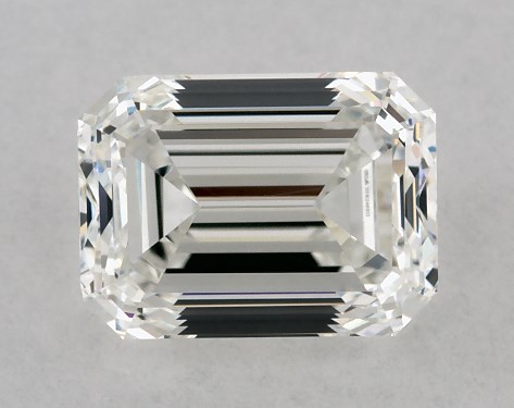 GIA 1.00 Carat H-VVS1 Emerald Cut Diamond