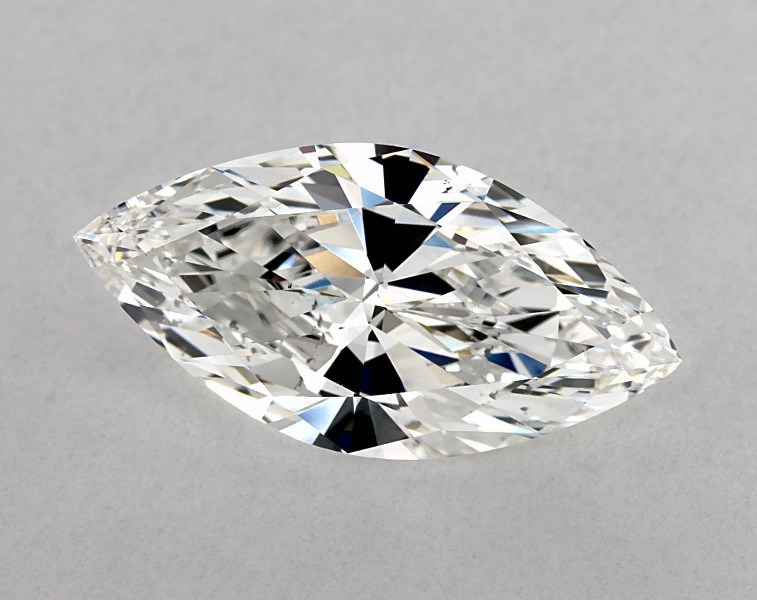 4.31 carat marquise diamond, F SI1