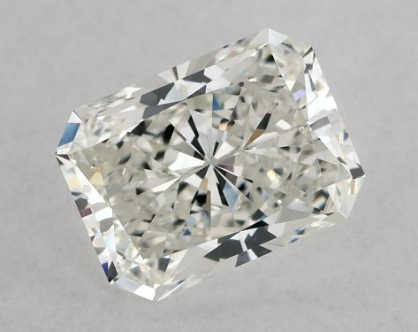 GIA 1.01 Carat H-VS2 Ideal Cut Radiant Diamond