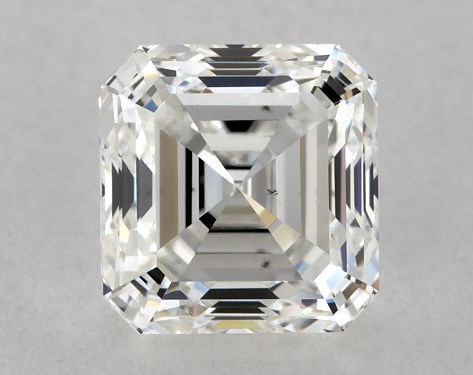 GIA 1.00 Carat H-VS2 Very Good Cut Asscher Diamond