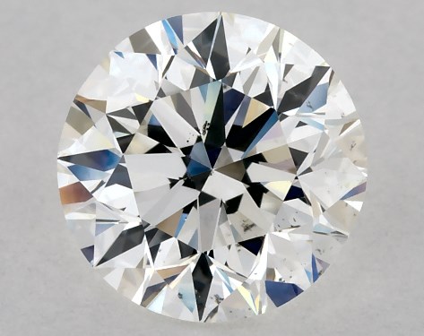 GIA 1.00 Carat H-VS2 Excellent Cut Round Diamond
