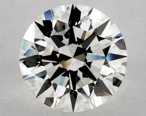 GIA 3.02 Carat H-VS1 Excellent Cut Round Diamond