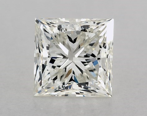 GIA 2.00 Carat J-SI1 Very Good Cut Princess Diamond