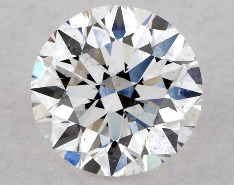 GIA 0.30 Carat H-SI2 Excellent Cut Round Diamond