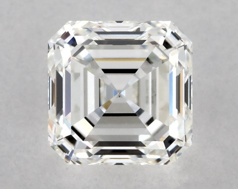 GIA 1.00 Carat H-VS1 Asscher Cut Diamond