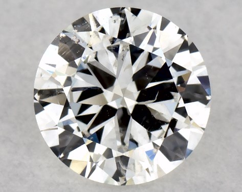 GIA 0.30 Carat J-SI2 Good Cut Round Natural Diamond