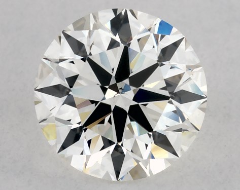 GIA 0.81 Carat H-SI1 Excellent Cut Round Diamond