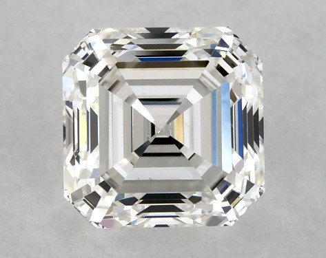 GIA 1.00 Carat H-VS2 Asscher Cut Diamond