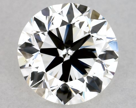 GIA 0.80 Carat H-SI1 Very Good Cut Round Diamond