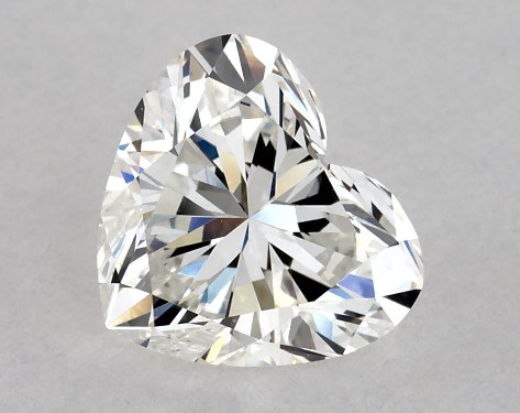 GIA 1.01 Carat H-VS2 Very Good Cut Heart Diamond