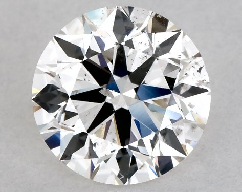 GIA 1.01 Carat H-SI2 Excellent Cut Round Diamond