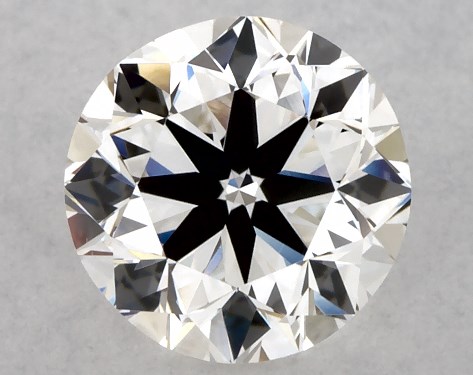 GIA 1.00 Carat H-VS1 Very Good Cut Round Diamond