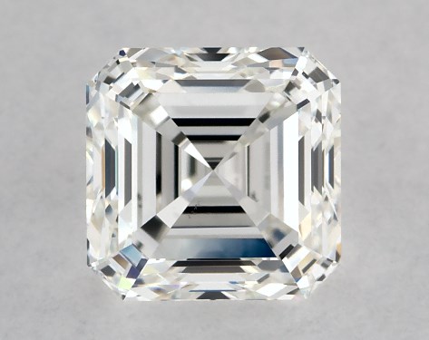 GIA 1.00 Carat H-VS2 Asscher Cut Diamond